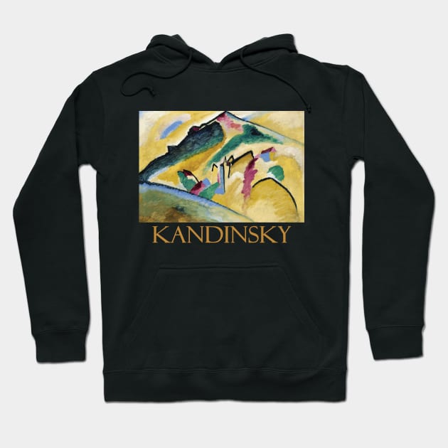 Autumn Landscape (1911) by Wassily Kandinsky Hoodie by Naves